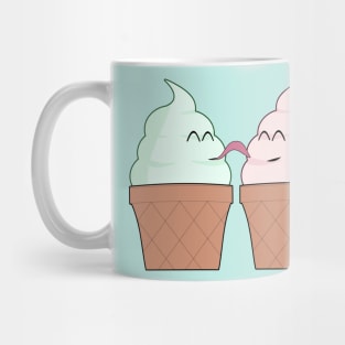 Ice Cream Licking his Girl Mug